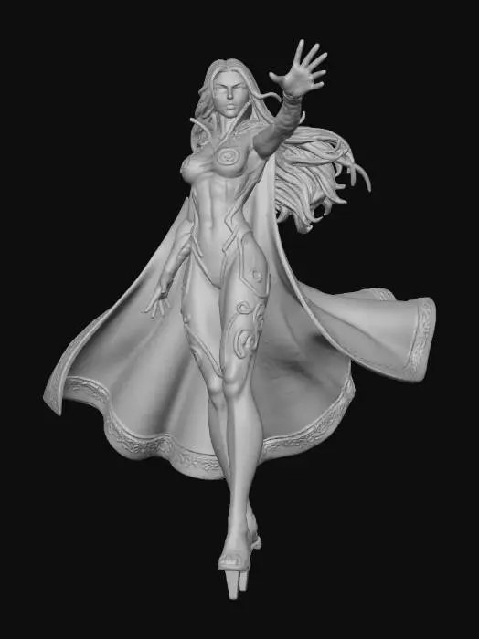 3D model for sappho, #villain#