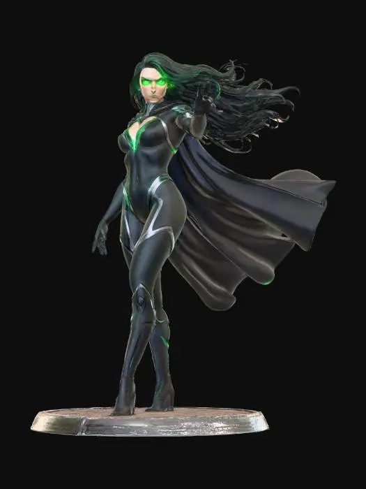 3D model for sappho, #villain#