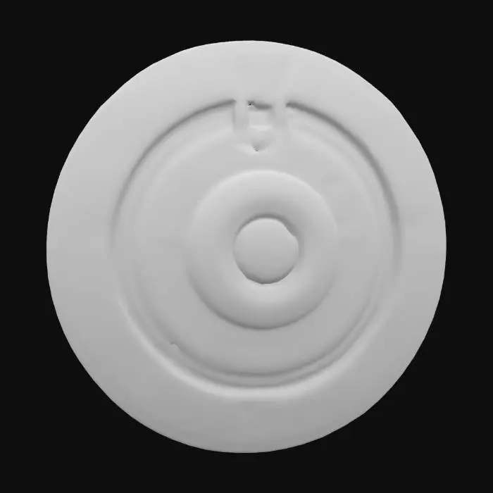 3D model for futuristic magnetic shield for the #ChronoForgeWeapon event. The shield should feature sleek, high-tech designs with glowing energy lines and the ability to deflect and capture enemy projectiles. Incorporate a reactive magnetic core that pulses with energy and intricate engravings that combine sci-fi aesthetics with a hint of ancient craftsmanship.