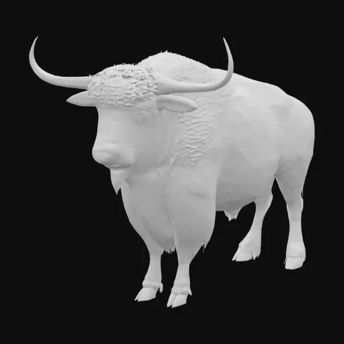 3D model for #AroundTheWorld#, [Poland] żubr