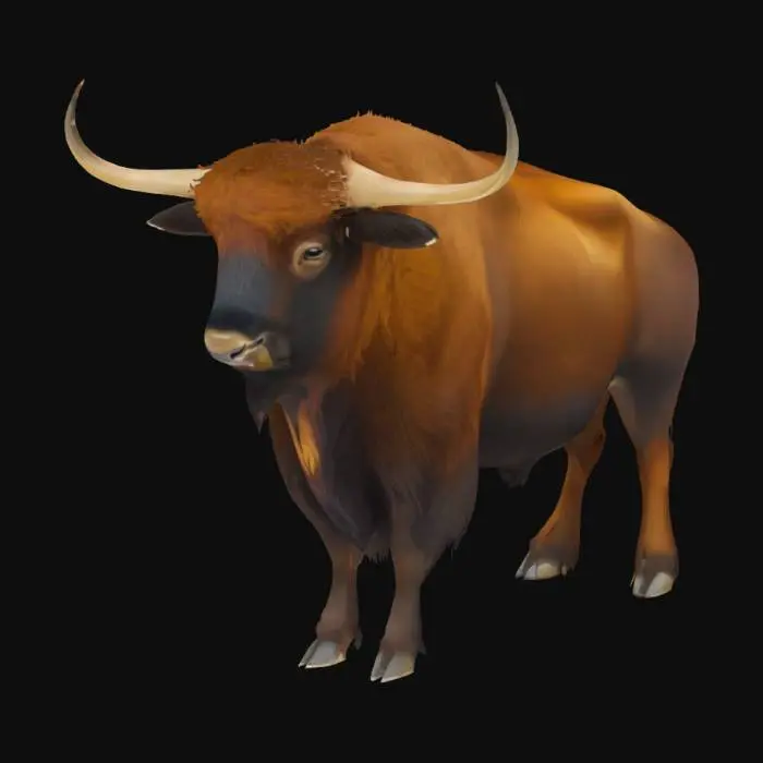 3D model for #AroundTheWorld#, [Poland] żubr