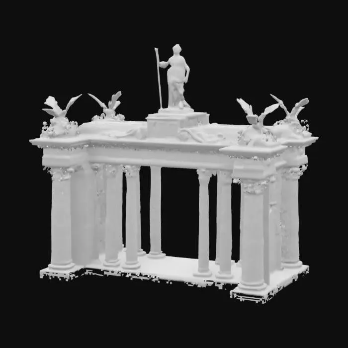 3D model for #arch#, Zeus Olimpijski
