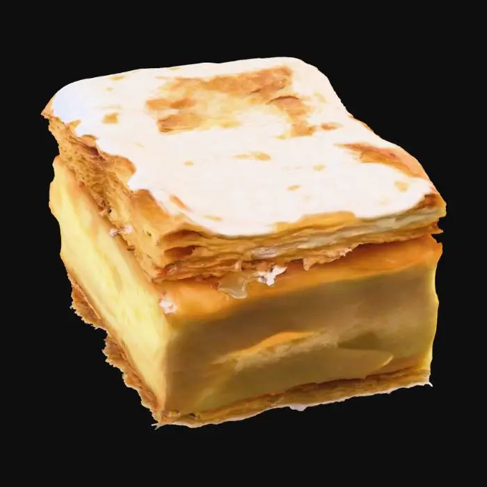 3D model for Cream Delight Kremówka, #food#