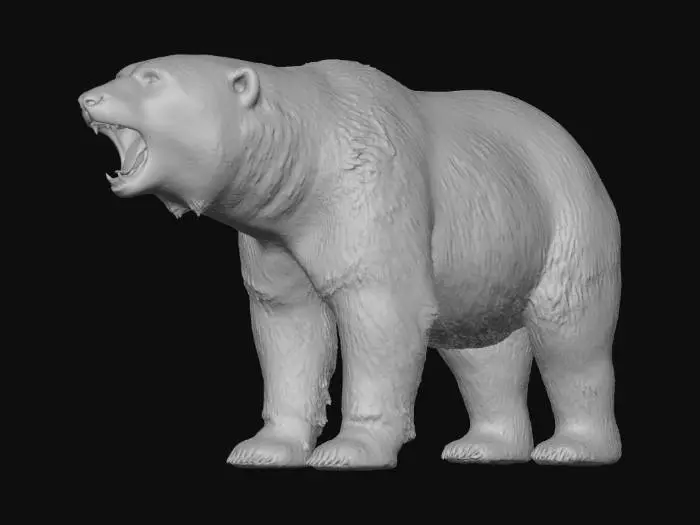 3D model for Majestic Polar Bear