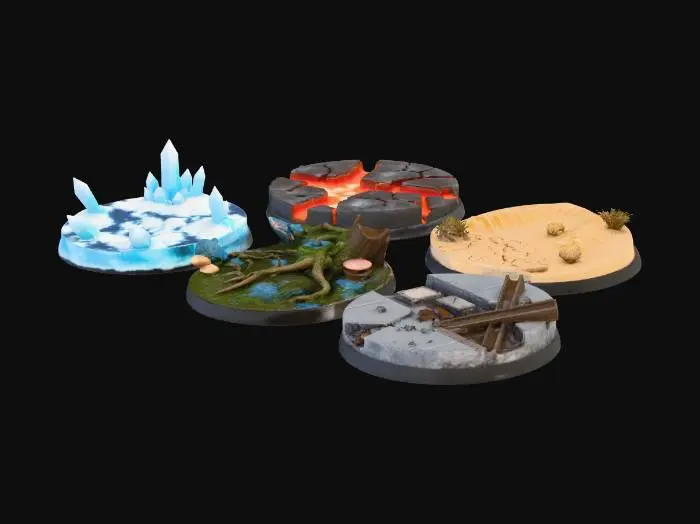 3D model for Quintet of Terrains