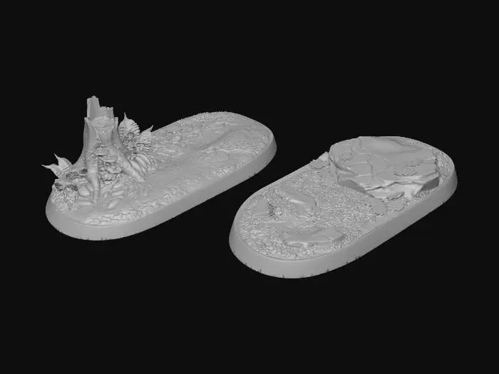 3D model for Two Halves of the Forest Floor