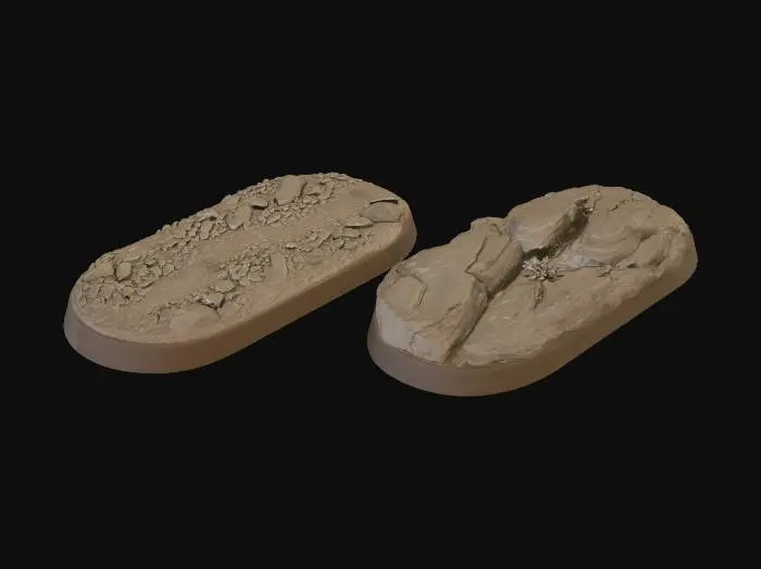 3D model for Floating Stones with a Desert Bloom