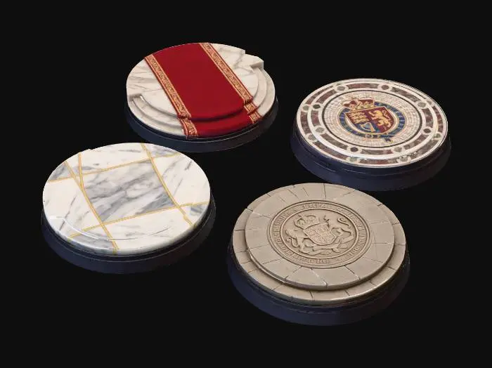 3D model for Medallion Quartet