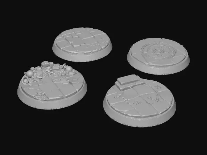 3D model for Four Stone Circles
