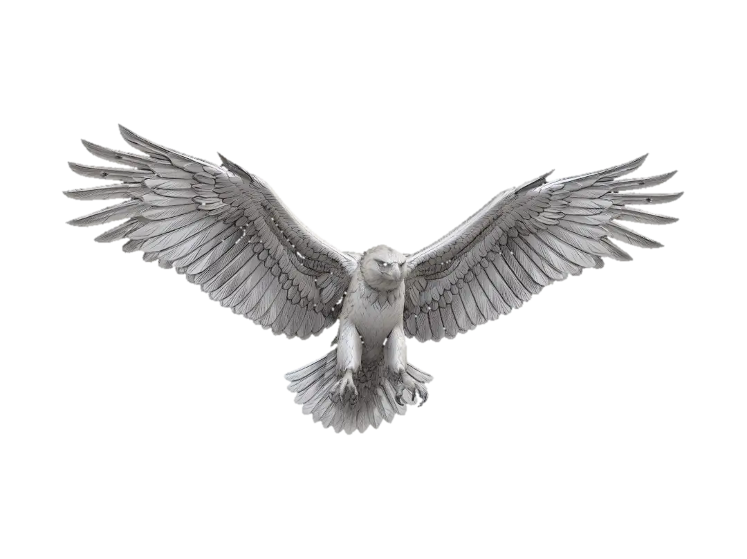 Model 3D Ascendant Eagle - Bird, dijana oleh AI