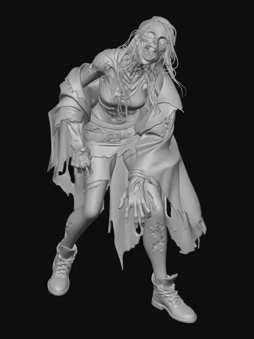 3D model for Zombie Stalker