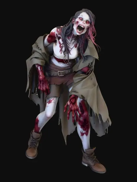 3D model for Zombie Stalker