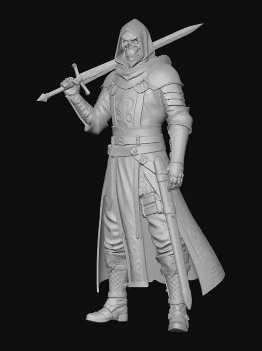 3D model for Reaper Knight