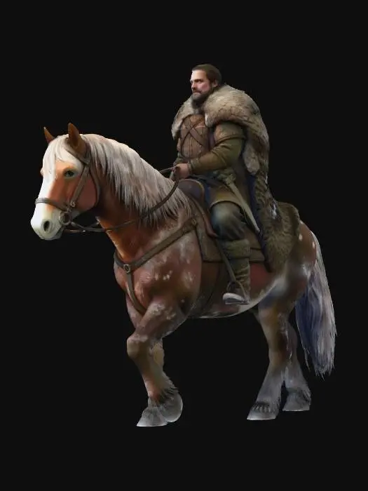 3D model for Rider in the Ice