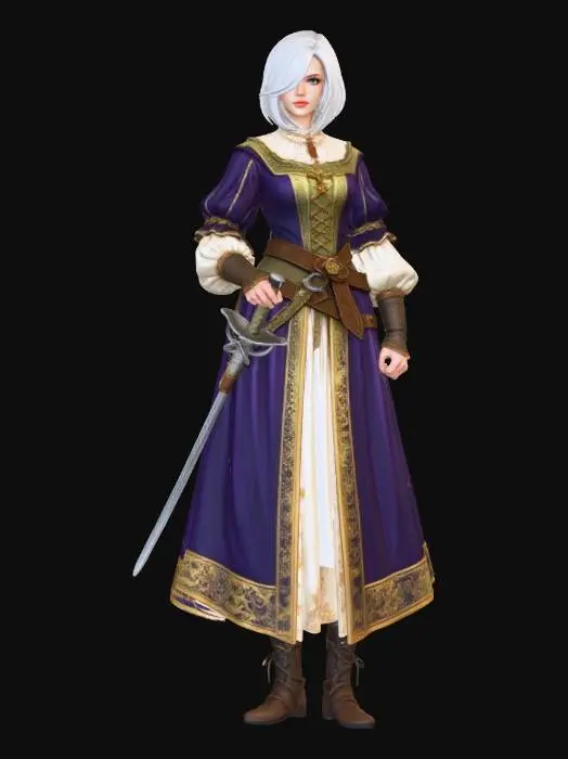 3D model for Warrior Duchess