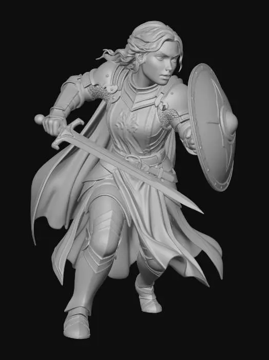 3D model for Warrior’s Resolve