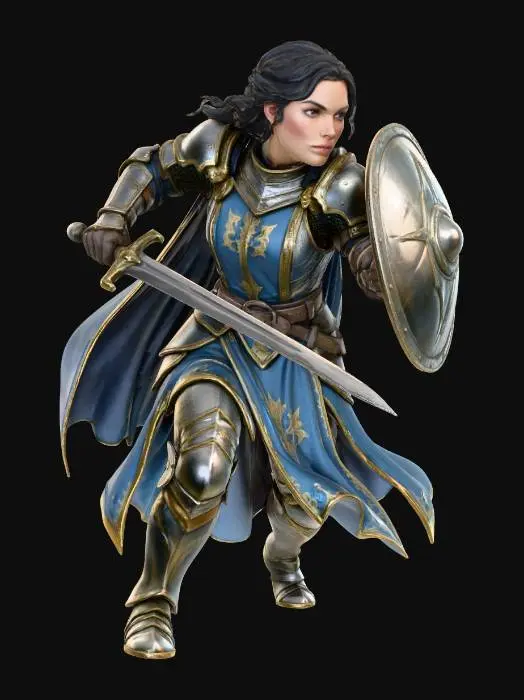 3D model for Warrior’s Resolve