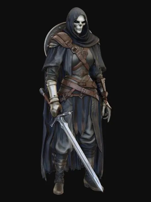 3D model for Revenant Knight