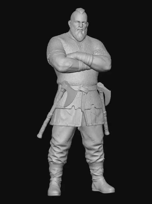 3D model for Viking Warrior