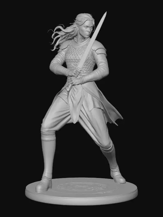 3D model for Valor of the Warrior