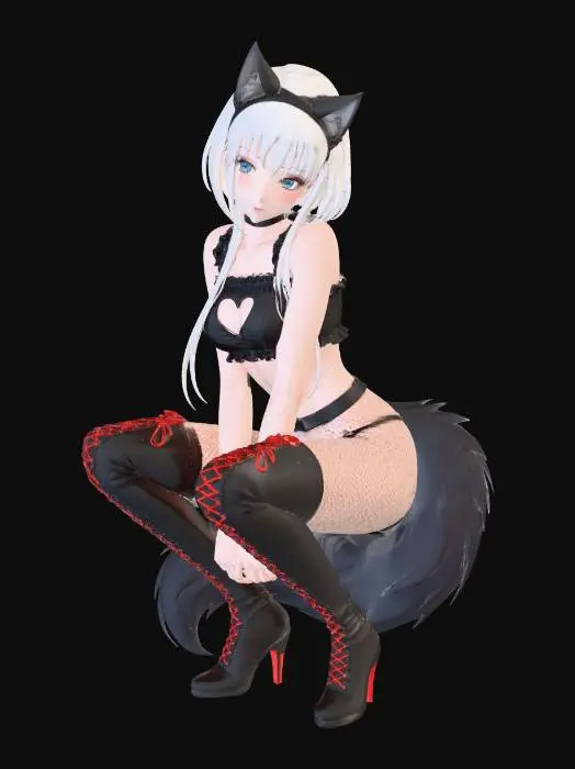 3D model for Wolf-Eared Fantasy