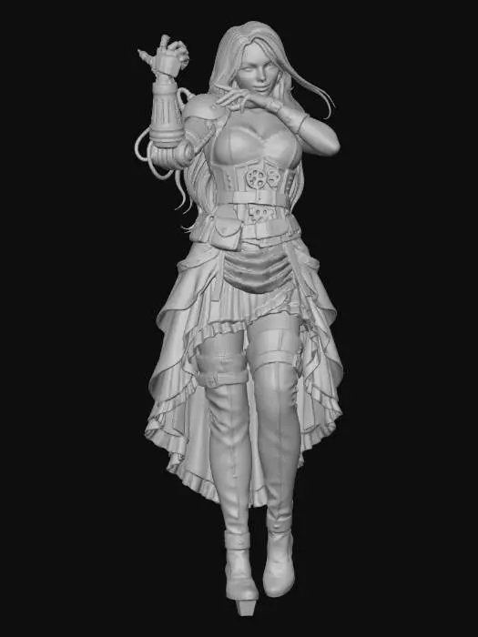 3D model for Clockwork Siren