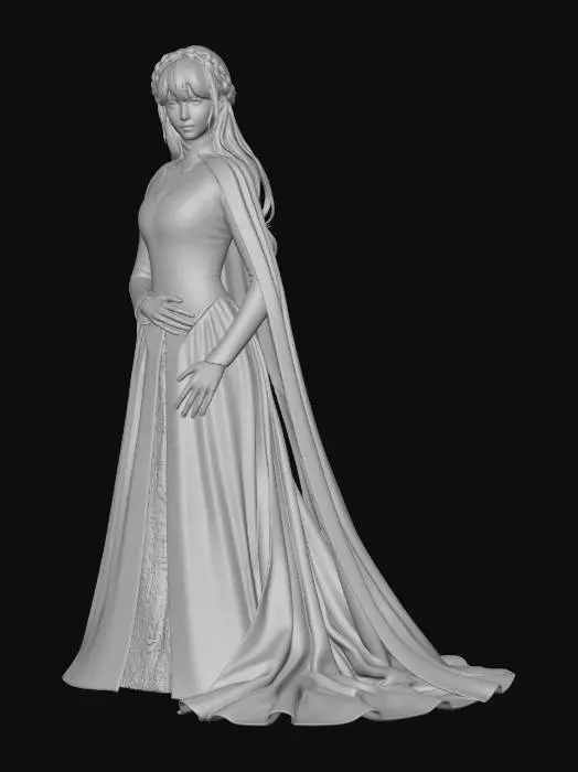 3D model for Empress in Midnight Blue