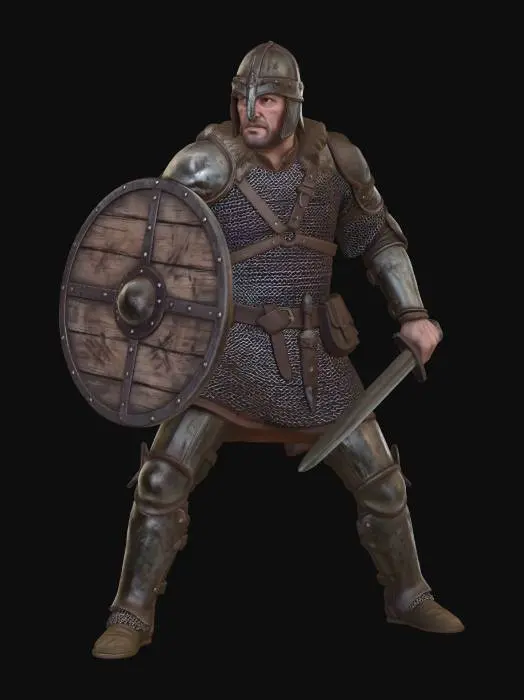 3D model for Ironclad Warrior