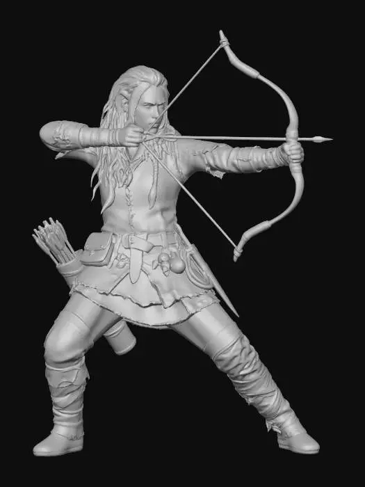 3D model for Ironwood Huntress