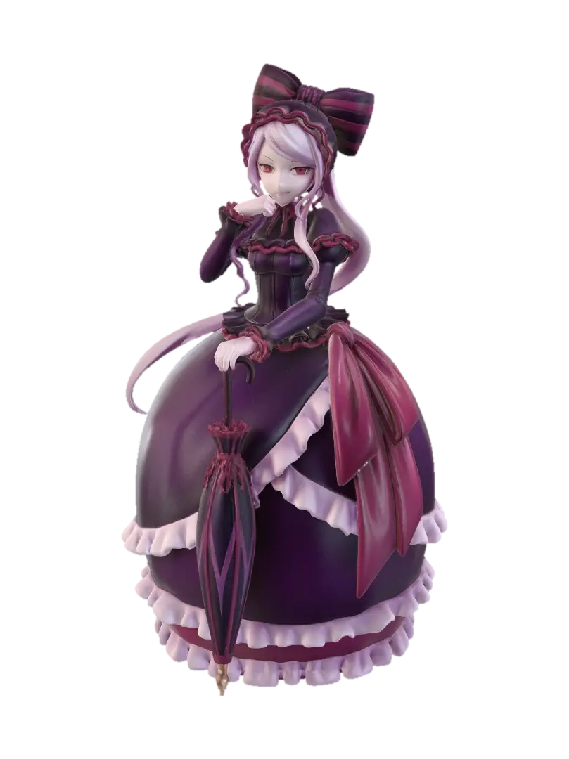 Mistress Shalltear - Overlord 3D model, vytvořený pomocí AI