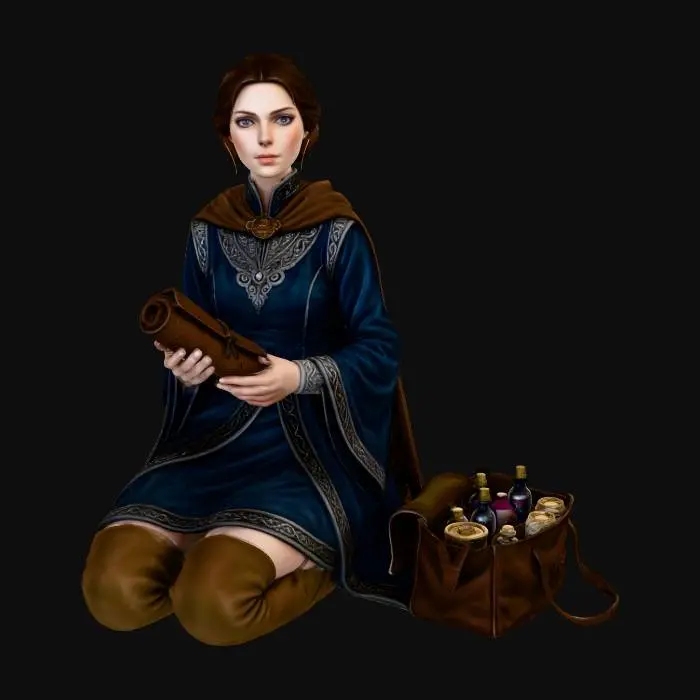 3D model for The Herbalist's Apprentice