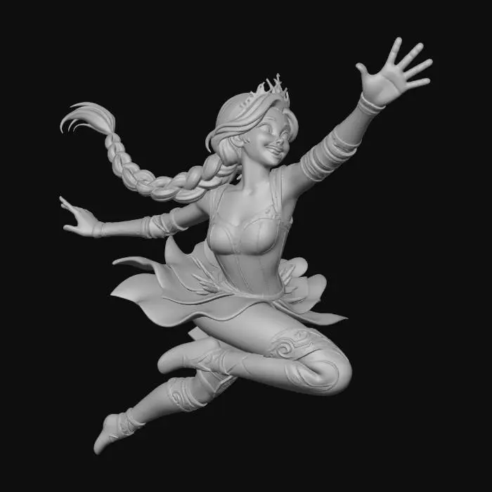 3D model for Whisp Princess Leap