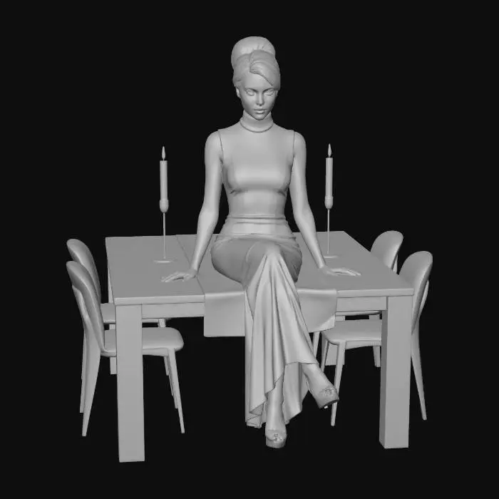 3D model for Elegance at the Table
