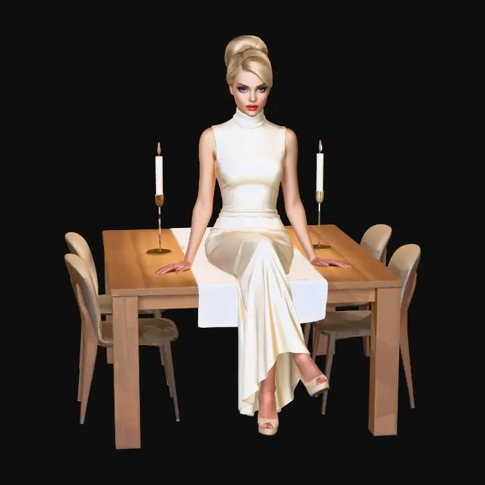 3D model for Elegance at the Table