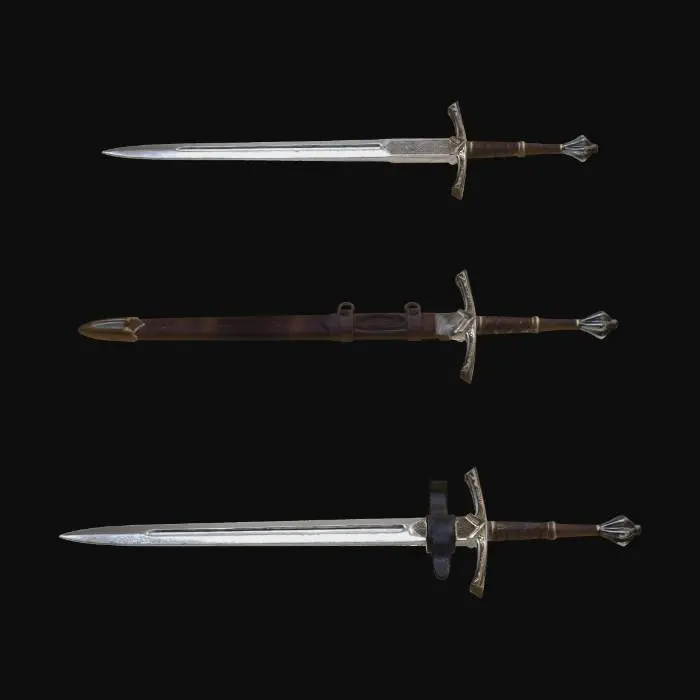 3D model for Threefold Blade