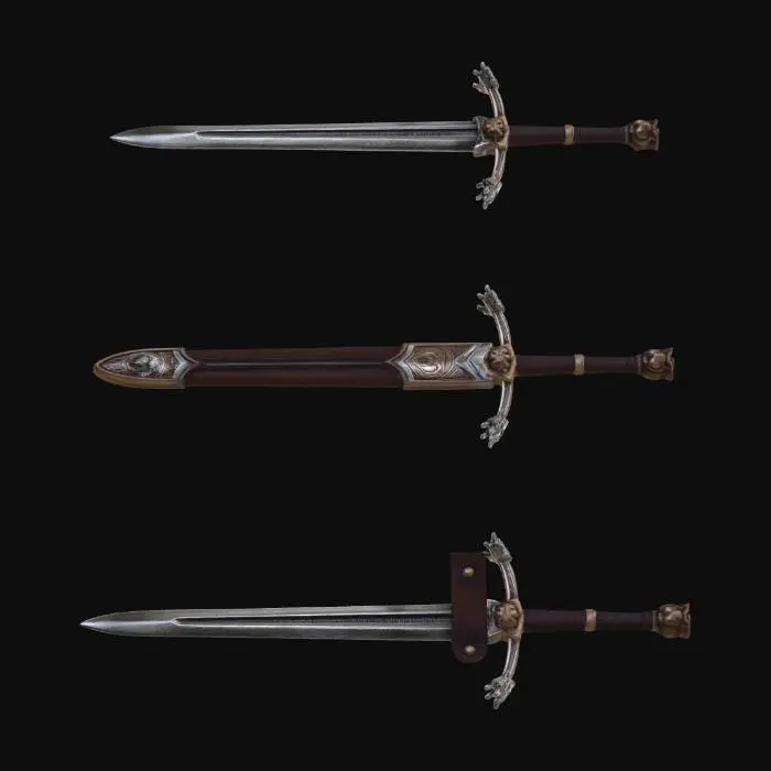 3D model for Animalistic Greatsword