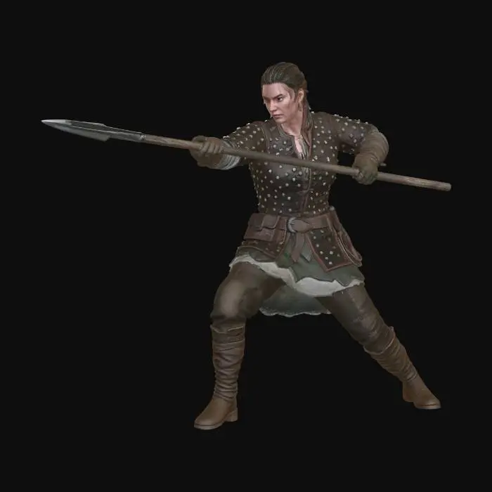 3D model for Iron Spear Warlord