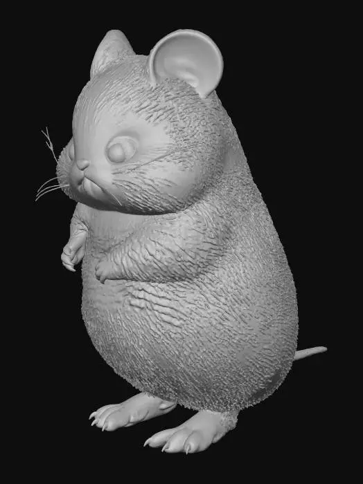 3D model for Plush Puffball