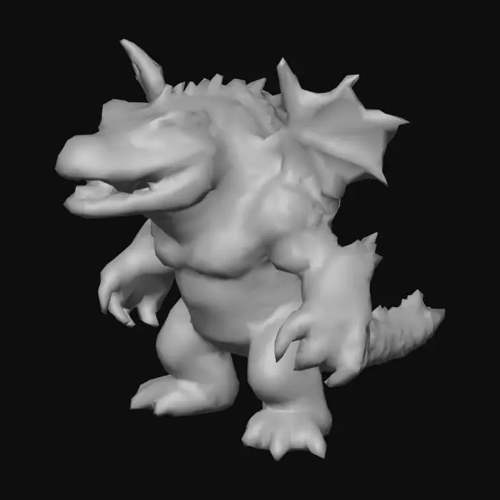 3D model for Little Dragon