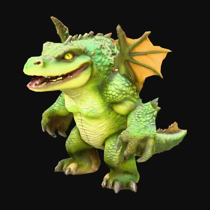3D model for Little Dragon