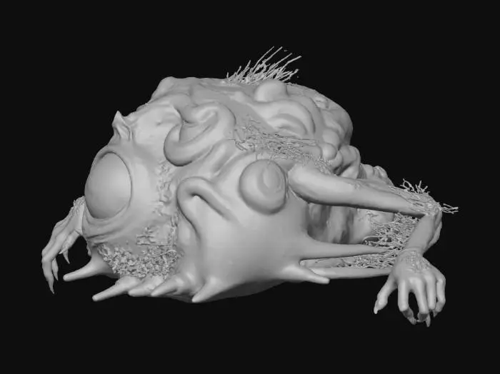 3D model for Monstrous Glare