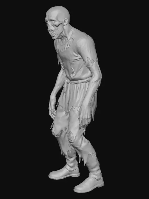 3D model for Zombie Lurker