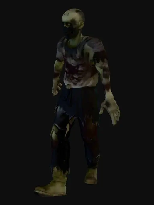3D model for Zombie Lurker