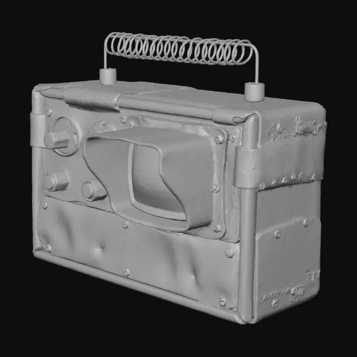 3D model for Retro Tech Box