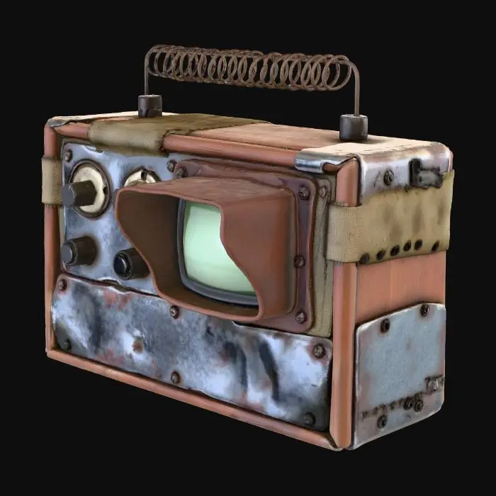 3D model for Retro Tech Box