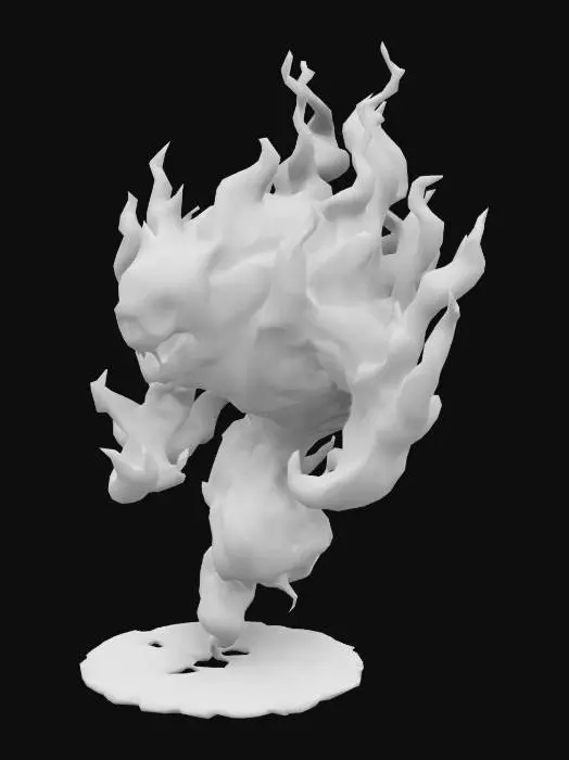 3D model for Flaming Specter