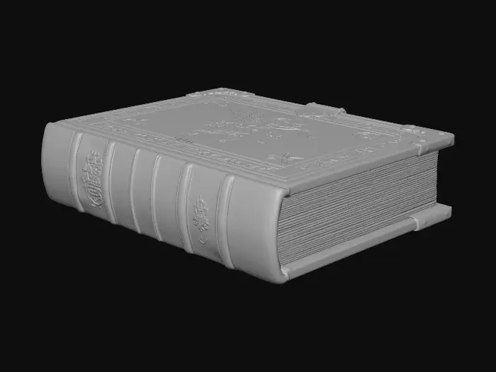 3D model for Griffon's Grimoire