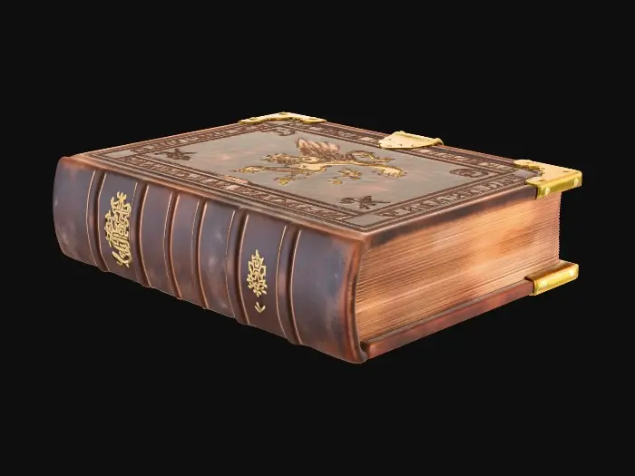 3D model for Griffon's Grimoire