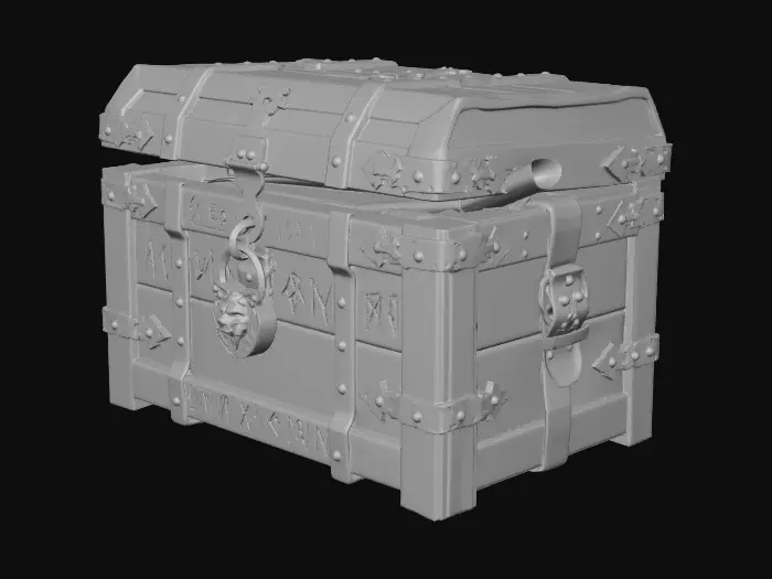 3D model for Enchanted Treasure Chest