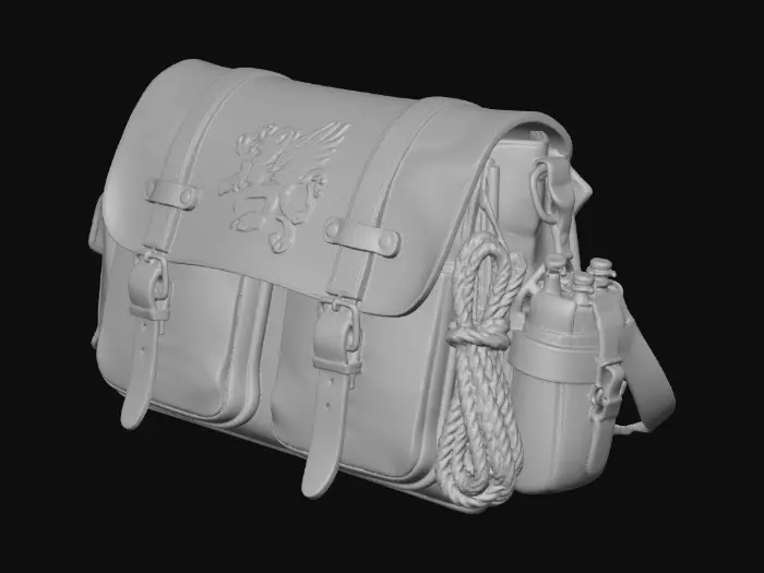 3D model for Adventurer's Satchel